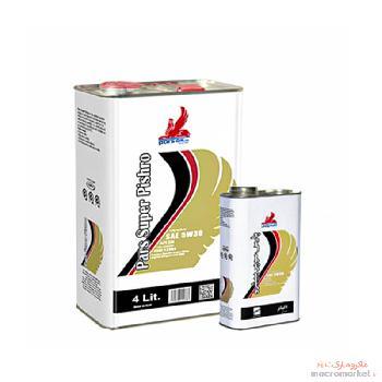 روغن موتور پارس سوپر پیشرو 5W-30 SM حجم 1 لیتر مناسب موتور های اسکوتور
